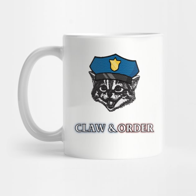 Law and order cat by AJDP23